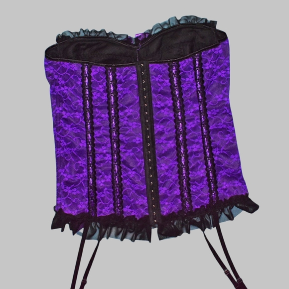 Royal Purple Fairy Corset 2X - Picture 2 of 4